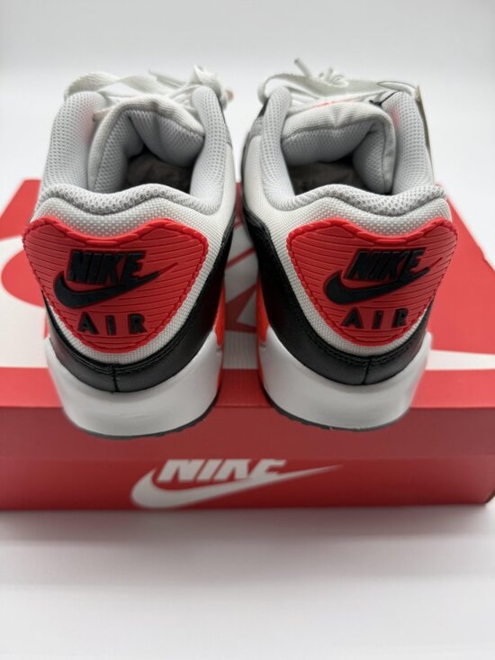 New Nike Air Max 90 GTX Shoes Men\'s Size 9.5 White Grey Gore-Tex FD5810 101 main image 8